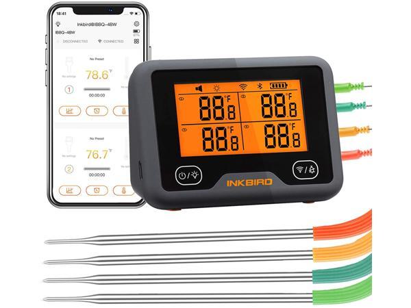 INKBIRD ITC-308-WIFI Temperature Controller Smart Home Tool Thermostat with  Aquarium Waterproof Temperature Sensor Support Alexa