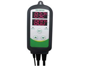 Inkbird Itc-308 Digital Temperature Controller Outlet Thermostat, 2-stage, 1000w, w/ Sensor