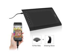 Huion H610PRO V2 Graphics Drawing Tablet with 8 Express Keys, Battery-Free Stylus, 8192 Pressure Sensitivity, Compatible with Mac, PC or Android Mobile Huion H610PRO V2 Graphics Drawing Tablet with 8 Express Keys, Battery-Free Stylus, 8192 Pressure Sensitivity, Compatible with Mac, PC or Android Mobile