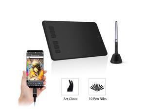 Huion H640P Graphics Drawing Tablet with 6 Shortcut Keys, Battery-Free Stylus, 8192 Pressure Sensitivity, Compatible with Mac, PC or Android Mobile Huion H640P Graphics Drawing Tablet with 6 Shortcut Keys, Battery-Free Stylus, 8192 Pressure Sensitivity, Compatible with Mac, PC or Android Mobile