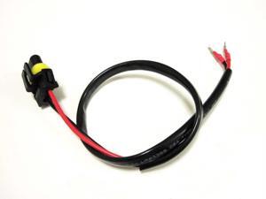 1 PCS H1/H3/H7 Wire Harness for HID ballast to socket for HID Conversion Kit by Autolizer 1 PCS H1/H3/H7 Wire Harness for HID ballast to socket for HID Conversion Kit by Autolizer