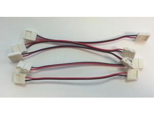 5x 10mm 5050 LED Light Strip to Strip Connector PCB Adapter 2 Pin Single Color by Autolizer 5x 10mm 5050 LED Light Strip to Strip Connector PCB Adapter 2 Pin Single Color by Autolizer