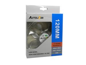 Autolizer 120mm 12cm Purple LED Cooling Fan for Computer PC Cases, CPU Coolers, and Radiators Autolizer 120mm 12cm Purple LED Cooling Fan for Computer PC Cases, CPU Coolers, and Radiators