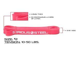 Serious Steel Fitness Pull Up Assist Bands - #2 Red Band