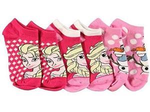Disney Frozen Snowy Adventure Size 4-6 Ankle Socks 3-Pack Disney Frozen Snowy Adventure Size 4-6 Ankle Socks 3-Pack