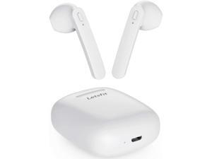 Letsfit T12 Wireless Earbuds, Bluetooth 5.0 Headphones HD Stereo Sound Earbuds, in-Ear Headset 30H Playtime with Charging Case, Bluetooth Earbuds Built-in Mic for Running Gym Workout, White Letsfit T12 Wireless Earbuds, Bluetooth 5.0 Headphones HD Stereo Sound Earbuds, in-Ear Headset 30H Playtime with Charging Case, Bluetooth Earbuds Built-in Mic for Running Gym Workout, White