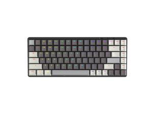 Azio CRG2G201 Cascade Wireless Backlit Mechanical Keyboard, G-Pro Brown Switch, Space Gray Base, Gray KC - Galaxy Dark