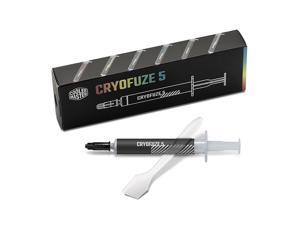 Cooler Master MGY-ADSW-N03G-R1 CryoFuze 5 Thermal Paste, Nanoparticles, CPU/GPU Temp-50°C to 240°C for CPU, GPU Coolers (White)
