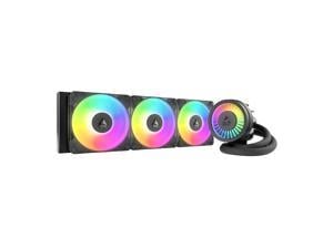 ARCTIC ACFRE00184A Liquid Freezer III Pro 360 A-RGB AIO CPU Cooler, Water Cooling 38 mm Radiator, AMD AM5/AM4, Intel LGA1851/1700 (Black)