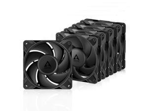 Arctic ACFAN00307A P12 Pro PST  120 mm PWM Fan w/ Y-Cable Splitter Fluid Dynamic Bearing, 4-Pin -Black- 5 Pack