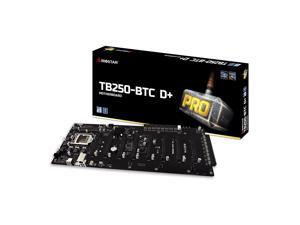 Biostar TB250-BTC D+ LGA1151 SODIMM DDR4 2400 8 GPU Support Mining Motherboard