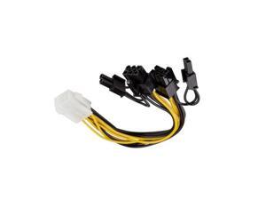 Kentek 6 Inch 6" PCI Express PCIE PCI-E 6 Pin Female to 2 X 6+2 6/8 Pin PCIE Male M/F IDE DC Internal Computer PC Video Card Power Cable Adapter Cord Kentek 6 Inch 6" PCI Express PCIE PCI-E 6 Pin Female to 2 X 6+2 6/8 Pin PCIE Male M/F IDE DC Internal Computer PC Video Card Power Cable Adapter Cord