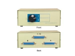 Precision Instruments Two Port Parallel Printer Autoswitch Gray SWITCH2AC 
