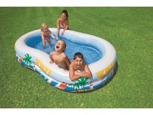 Intex Recreation Swim Center Paradise Lagoon Pool, Age 3+ Intex Recreation Swim Center Paradise Lagoon Pool, Age 3+