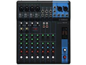 Yamaha MG10 10-Channel Compact Mixer with 4 Microphone Preamps and 3 Stereo Line Channels Yamaha MG10 10-Channel Compact Mixer with 4 Microphone Preamps and 3 Stereo Line Channels