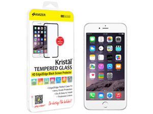 Amzer Kristal Tempered Glass HD Edge2Edge Black Screen Protector for iPhone 6 Plus (Fit All Carriers) Amzer Kristal Tempered Glass HD Edge2Edge Black Screen Protector for iPhone 6 Plus (Fit All Carriers)