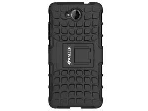 AMZER BLACK HYBRID WARRIOR CASE COVER WITH COLLAPSIBLE STAND FOR MICROSOFT LUMIA 650 AMZER BLACK HYBRID WARRIOR CASE COVER WITH COLLAPSIBLE STAND FOR MICROSOFT LUMIA 650