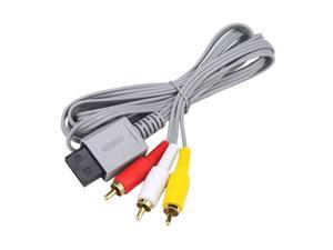 AMZER Audio Video Cable for Nintendo Wii - White AMZER Audio Video Cable for Nintendo Wii - White