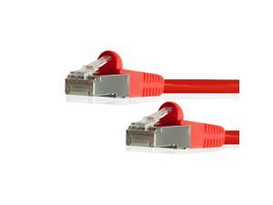 550MHz GRANDMAX CAT5e 7 FT RED RJ45 Ethernet Network Patch Cable Snagless/Molded Bubble Boot UTP 