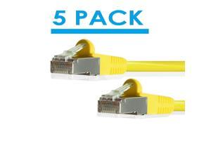 550MHz UTP Grandmax CAT6 2 FT Gray RJ45 Ethernet Network Patch Cable Snagless/Molded Bubble Boot 10 Pack 