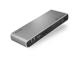 Plugable Thunderbolt 3 Docking Station Compatible with MacBook Pro and Thunderbolt 3 PCs (Supports 4K DisplayPort or HDMI Display, 1Gb Ethernet, Audio, 3 USB Ports. 85W Host Charging) Plugable Thunderbolt 3 Docking Station Compatible with MacBook Pro and Thunderbolt 3 PCs (Supports 4K DisplayPort or HDMI Display, 1Gb Ethernet, Audio, 3 USB Ports. 85W Host Charging)