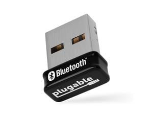 Plugable USB to Bluetooth 50 Adapter for Windows Backward Compatible Add 7 Devices Headphones Speakers Keyboard Mouse Printer and More Bluetooth Certified