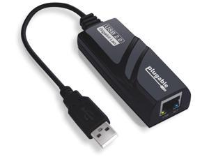 Plugable USB 2.0 To Gigabit Ethernet Adapter, Fast And Reliable Gigabit Connection, Compatible With Windows, Chromebook, Linux