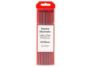 Longevity 2% Thoriated (Red) TIG Tungsten Electrodes: 3/32" (2.4mm) 10-Pack Longevity 2% Thoriated (Red) TIG Tungsten Electrodes: 3/32" (2.4mm) 10-Pack