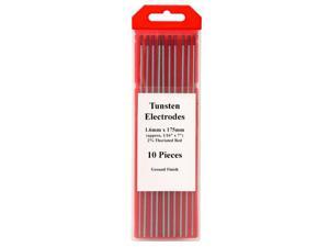 Longevity 2% Thoriated (Red) TIG Tungsten Electrodes: 1/16" (1.6mm) 10-Pack Longevity 2% Thoriated (Red) TIG Tungsten Electrodes: 1/16" (1.6mm) 10-Pack