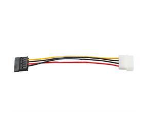 New 4-Pin IDE to 15 Pin SATA HDD Power Adapter Cable
