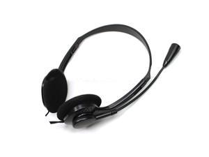 OV-L900MV 3.5mm Headphone Headset with Microphone Black for PC Laptop/Computer