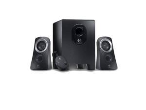 New Logitech Z313 2.1 Speaker System Black
