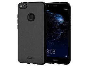 Amzer Shockproof Rugged Soft Rubber TPU Slim Skin Back Case Cover For Huawei P10 Lite