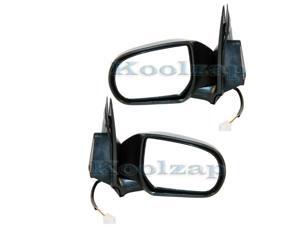 95-01 Chevy Lumina Manual Black Fixed Rear View Mirror Left Right Side SET PAIR