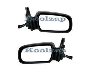 For 98-02 Corolla Prizm 4DR Power Non-Heat Rear View Mirror Left Right SET PAIR