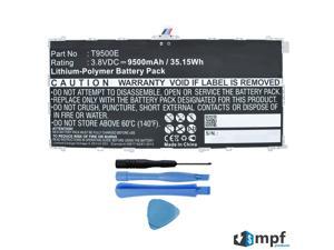 9500mAh T9500E Battery Replacement for Samsung Galaxy Tab Pro 12.2 SM-T900, SM-T905 Tablet with Installation Tools 9500mAh T9500E Battery Replacement for Samsung Galaxy Tab Pro 12.2 SM-T900, SM-T905 Tablet with Installation Tools
