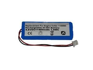 Replacement 400mAh DC-1, BP12RT, BP-RR, BP-12, 28AAAM4SMX, 30AAAM4SMX, 40AAAM4SMX, AAAM4SMX, ACNMH101, GPRHC043M016 Battery for Dogtra Dog Collar Transmitters and Receivers Replacement 400mAh DC-1, BP12RT, BP-RR, BP-12, 28AAAM4SMX, 30AAAM4SMX, 40AAAM4SMX, AAAM4SMX, ACNMH101, GPRHC043M016 Battery for Dogtra Dog Collar Transmitters and Receivers