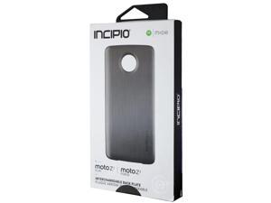 Incipio Back Plate for Motorola Moto Z2 Play  Z2 Force  Gunmetal Gray