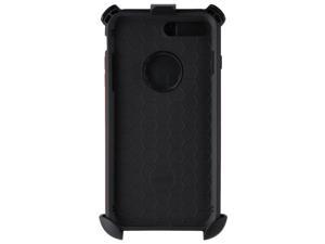 Seidio DILEX Case with Kickstand and Holster for iPhone 7 Plus Only  Red