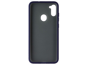 MyBat Frost Hybrid Series Case for Samsung Galaxy A11 - Smoke / Blue
