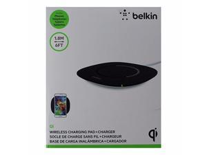 Belkin - Qi Wireless Charging Pad in Black Belkin - Qi Wireless Charging Pad in Black