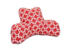 Majestic Home Goods Red Links Reading Pillow