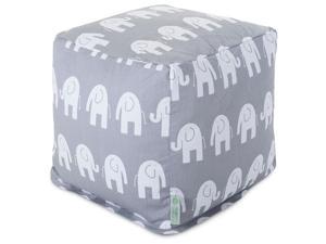Majestic Home Goods Gray Ellie Small Cube
