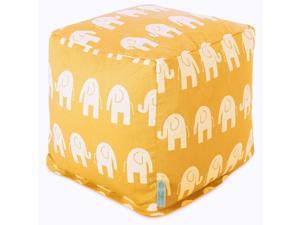 Majestic Home Goods Yellow Ellie Small Cube