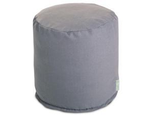 Majestic Home Goods Gray Wales Small Pouf