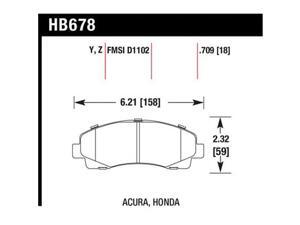 Hawk Performance HB678Z.709 Hawk Performance HB678Z.709