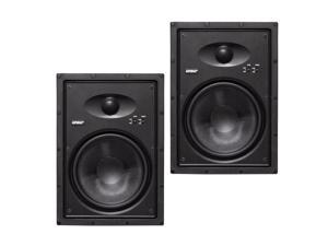 Earthquake Sound EWS800 500 Watts Max 8 inch 8 Ohm Edgeless In-Wall Speaker (Pair)