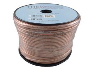 Car Home Audio Speaker Wire Transparent Clear Cable 14AWG 250ft 14/2 Gauge