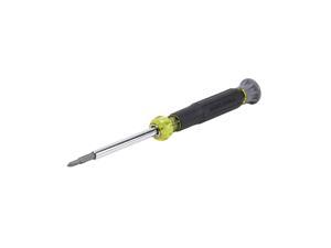 Klein Tools 32581 4-in-1 Precision Electronic Screwdriver Multi Bit Rotating Top