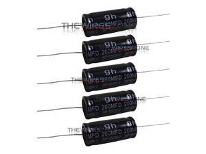 Non-Polarized Electrolytic Audio Capacitor 200MFD 200uF 19mm x40mm BP 100WV 5/pk Non-Polarized Electrolytic Audio Capacitor 200MFD 200uF 19mm x40mm BP 100WV 5/pk